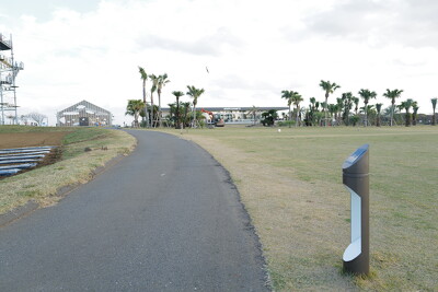長井海の手公園ソレイユの丘の施工写真