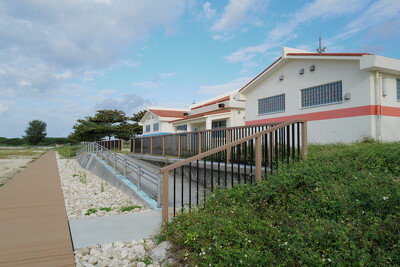 人工海浜護岸