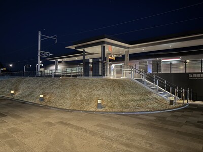 仙巌園駅 駅前広場
