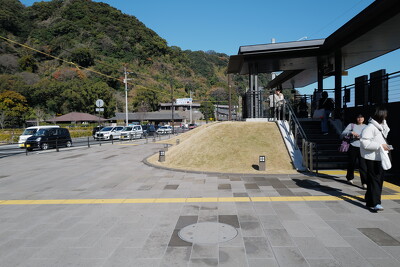 仙巌園駅 駅前広場