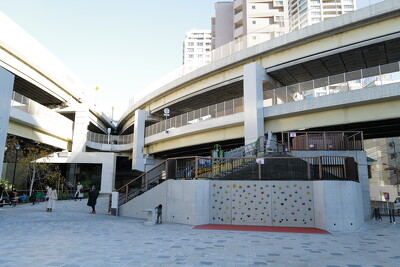 一の橋公園の施工写真