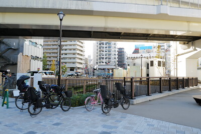 一の橋公園の施工写真