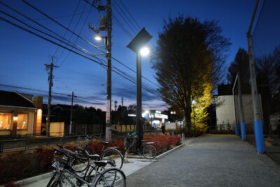武蔵公園の施工写真