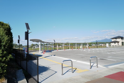 原水駅北口バス転回広場