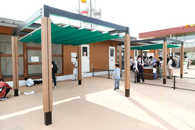 あらかわ遊園の施工写真