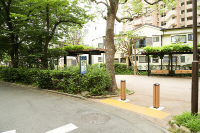 小松川境川親水公園の施工写真