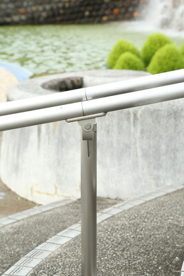 みちのく杜の湖畔公園の施工写真