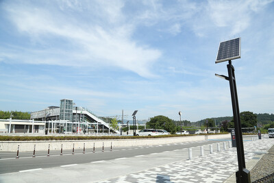 竜田駅東口駅前広場