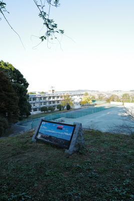 田丸城本丸跡の施工写真