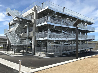 津波避難誘導デッキ