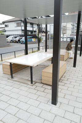 駒場公園の施工写真