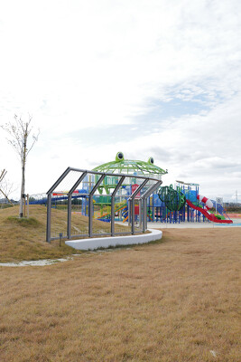 油ケ淵水辺公園の施工写真