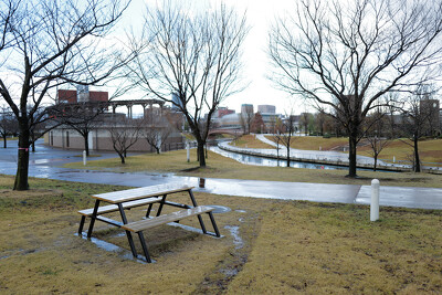 富岩運河環水公園お花見広場
