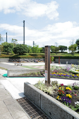 伊勢原市総合運動公園の施工写真