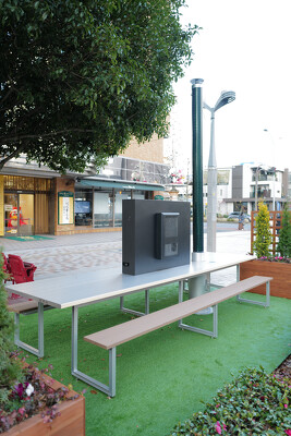 仙台駅東宮城通社会実験