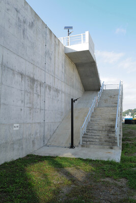 鍬ケ崎地区避難橋