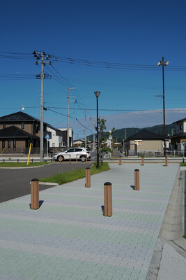 二子中央公園の施工写真