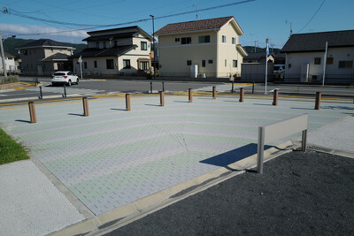 二子中央公園の施工写真