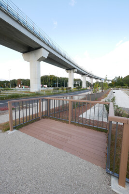 公園西駅周辺2号公園の施工写真