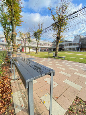 秋田駅西口駅前広場