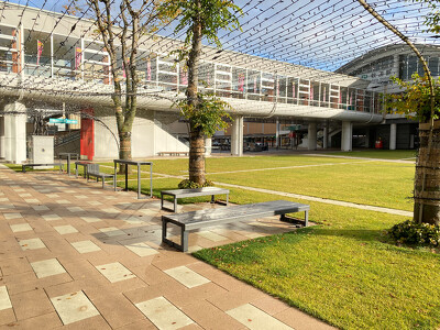 秋田駅西口駅前広場