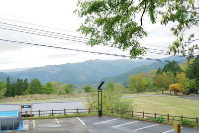 市房山キャンプ場駐車場