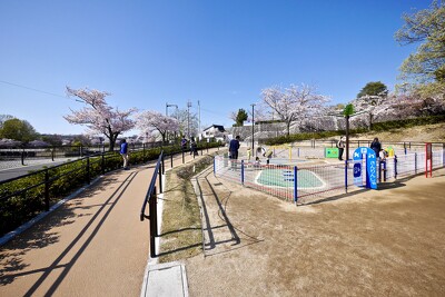 尾張旭市城山公園の施工写真