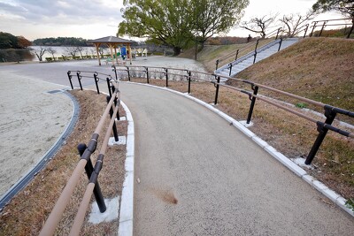 洲原公園の施工写真