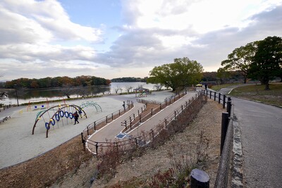 洲原公園の施工写真