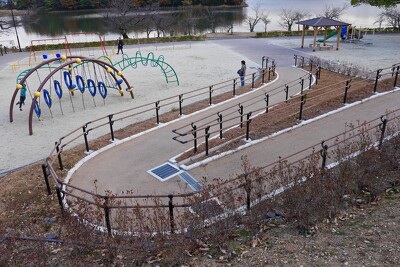 洲原公園の施工写真