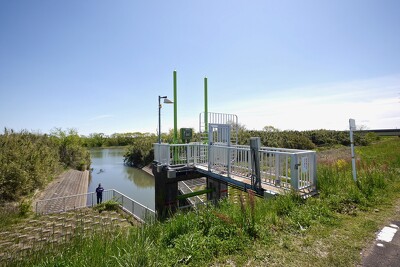 茨城県つくばみらい市早井排水樋管