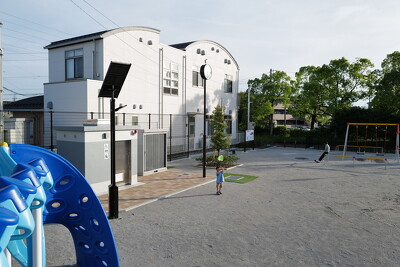 イルカ公園（本田会館北公園）の施工写真