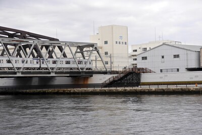 隅田川千住大橋下流