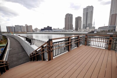 隅田川千住大橋下流