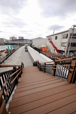 隅田川千住大橋下流