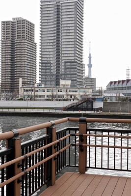 隅田川千住大橋下流