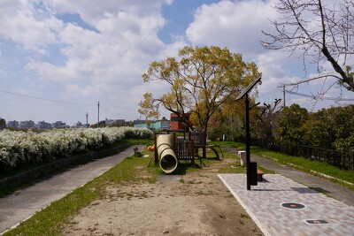 南正雀ふれあい公園の施工写真