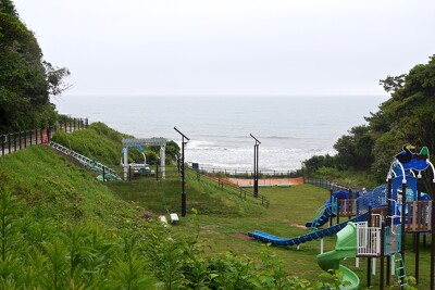 日立市東滑川緑地の施工写真