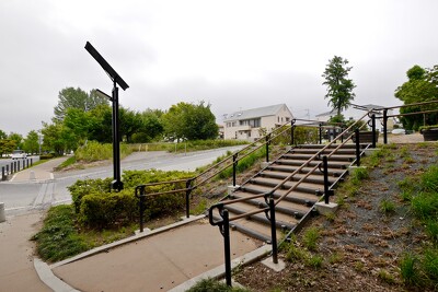 水戸市千波湖南側歩道