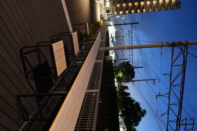 新那加駅南口駅前広場