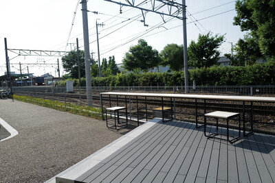 新那加駅南口駅前広場