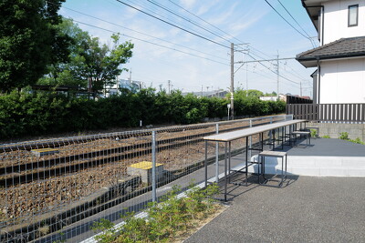 新那加駅南口駅前広場