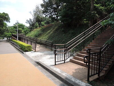 奥武山公園の施工写真